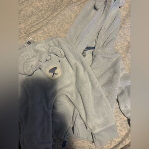 Carter's Blue Bear Hoodie and Pants Set